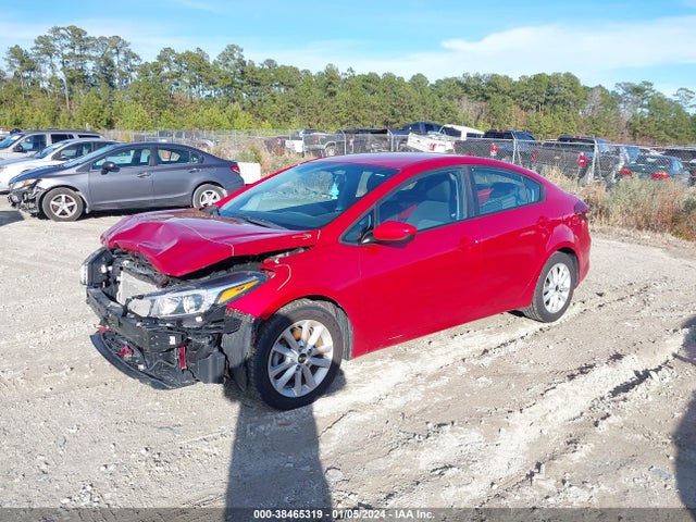 2017 KIA FORTE S VIN: 3KPFL4A71HE114841