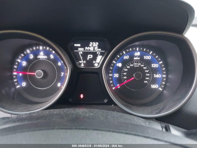2013 HYUNDAI ELANTRA GLS VIN: 5NPDH4AE2DH225508