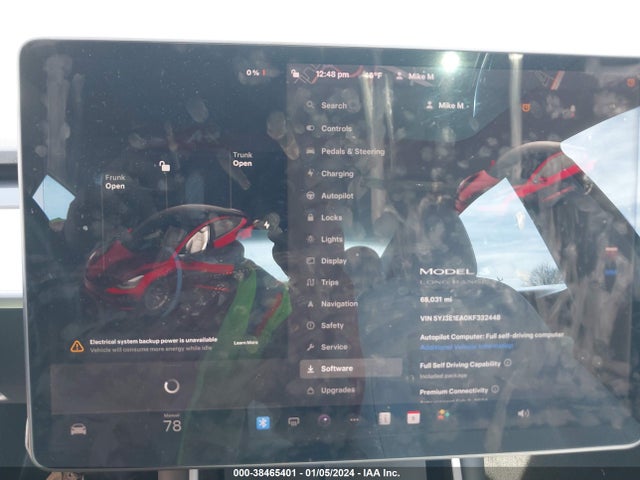 Tesla Model 3 Long Range/mid Range/standard Range/standard Range Plus 2019 5YJ3E1EA0KF332448 Image 18