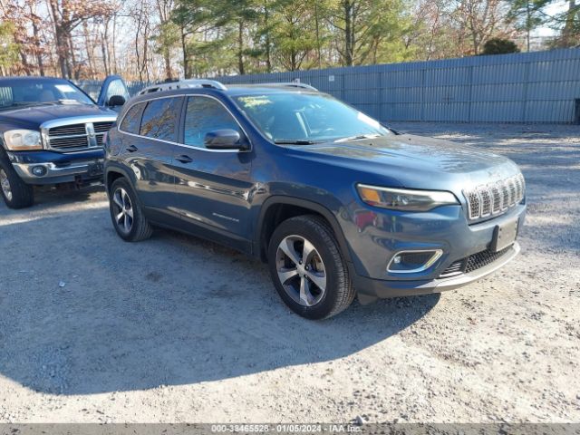 38465528 :رقم المزاد ، 1C4PJMDX7KD399768 vin ، 2019 Jeep Cherokee Limited 4x4 مزاد بيع