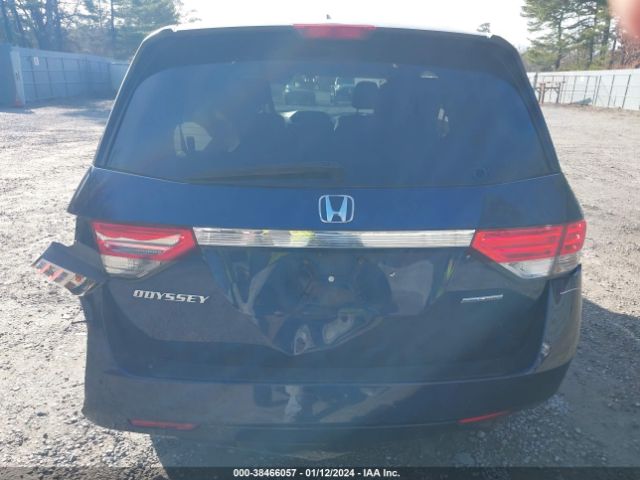 5FNRL5H39GB121292 Honda ODYSSEY SE