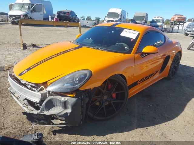 2018 PORSCHE 718 CAYMAN WP0AB2A89JK279324 Photo 1