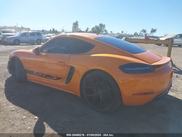 2018 PORSCHE 718 CAYMAN WP0AB2A89JK279324 Photo 2
