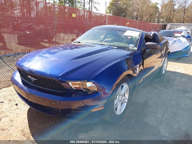 2012 FORD MUSTANG V6 VIN: 1ZVBP8AMXC5223784