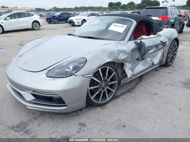 2022 PORSCHE 718 BOXSTER WP0CA2A8XNS205623 Photo 1