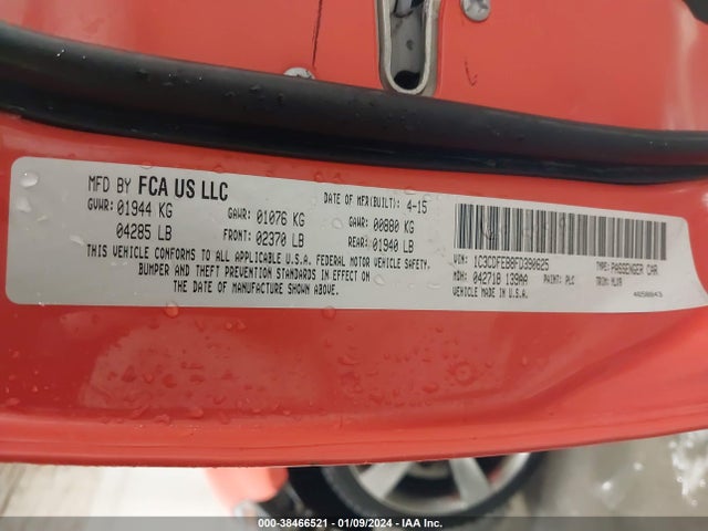 Dodge DART GT 2015 1C3CDFEB8FD390625 Image 9