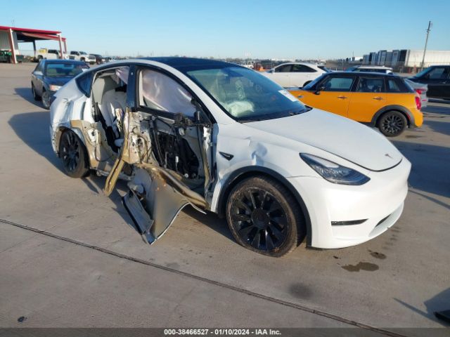 Auction sale of the 2020 Tesla Model Y Long Range Dual Motor All-wheel Drive, vin: 5YJYGDEEXLF018456, lot number: 38466527