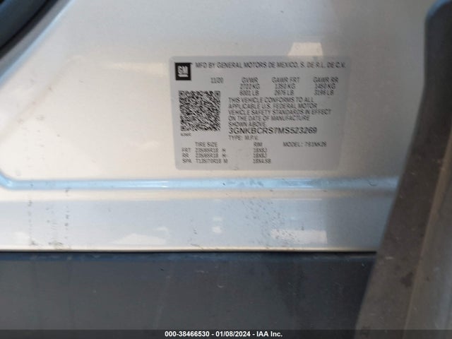 Chevrolet Blazer Fwd 2lt 2021 3GNKBCRS7MS523269 Image 9