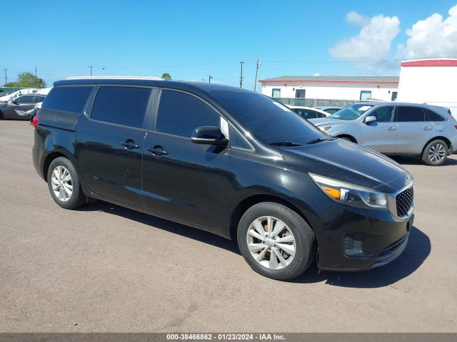 2016 KIA SEDONA LX VIN: KNDMB5C16G6197891