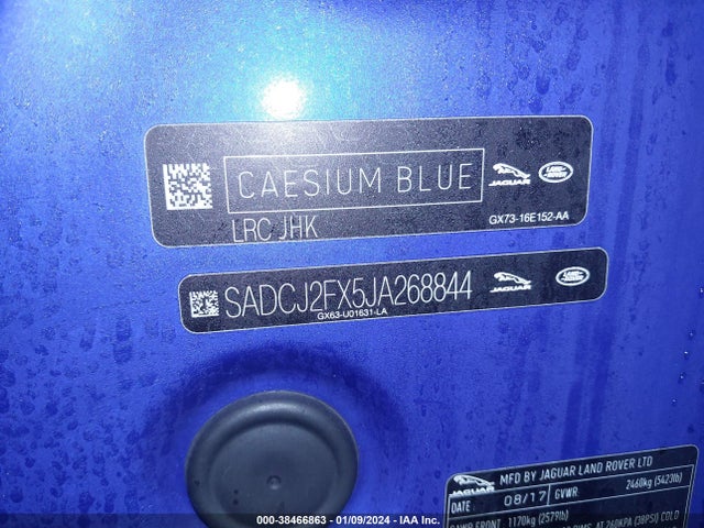 2018 JAGUAR F-PACE SADCJ2FX5JA268844 Photo 8