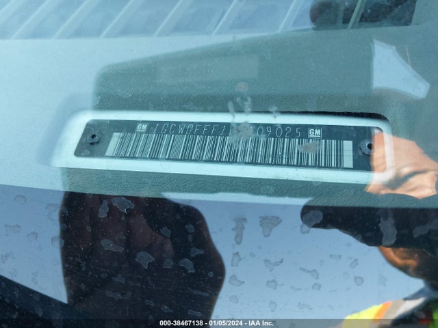 Chevrolet Express 2500 Work Van 2015 1GCWGFFF1F1109025 Image 9