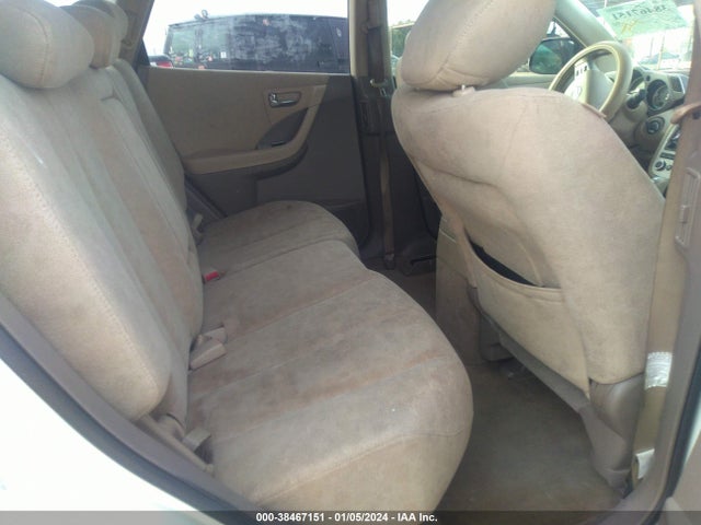 2007 NISSAN MURANO SL VIN: JN8AZ08T77W506400