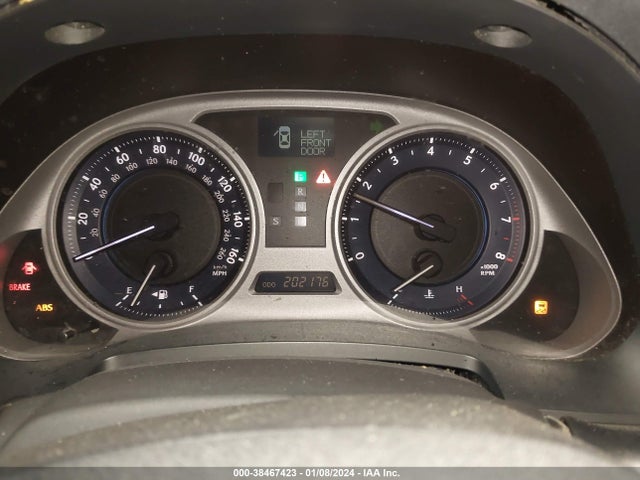 2008 LEXUS IS 250 VIN: JTHBK262585081484