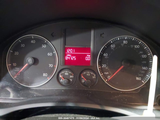 2009 VOLKSWAGEN JETTA S VIN: 3VWJZ71K39M176972