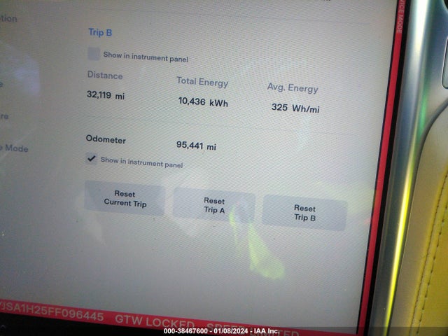 Tesla Model S 70d/85d/p85d 2015 5YJSA1H25FF096445 Image 16