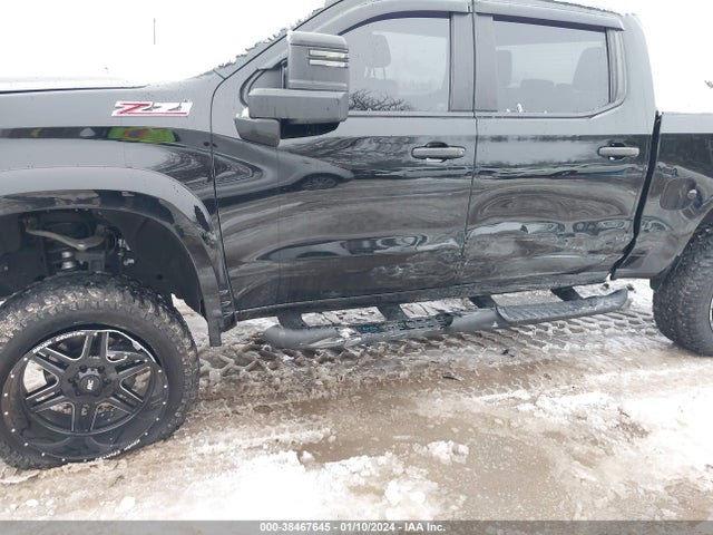 2021 CHEVROLET SILVERADO 1500 4WD SHORT BED CUSTOM TRAIL BOSS VIN: 1GCPYCEF4MZ151916