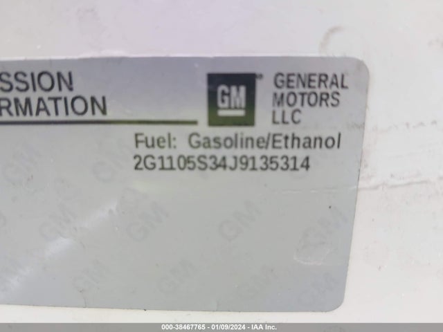 Chevrolet IMPALA 1LT 2018 2G1105S34J9135314 Image 9