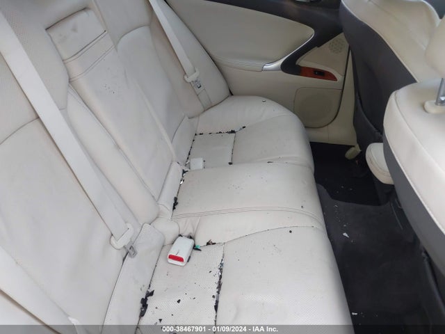 2009 LEXUS IS 250 BASE A6 VIN: JTHCK262195035706
