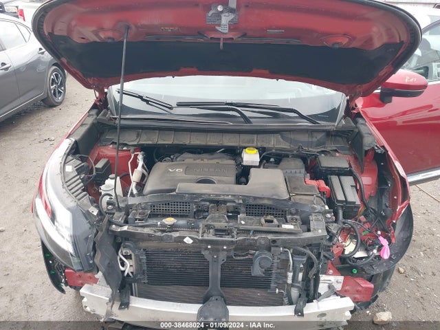 2022 Nissan Pathfinder Platinum 4wd მანქანა იყიდება აუქციონზე, vin: 5N1DR3DJ7NC263471, აუქციონის ნომერი: 38468024
