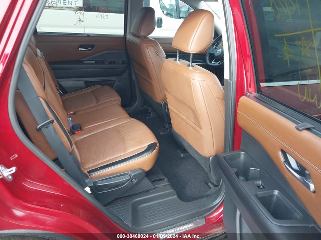 2022 Nissan Pathfinder Platinum 4wd მანქანა იყიდება აუქციონზე, vin: 5N1DR3DJ7NC263471, აუქციონის ნომერი: 38468024