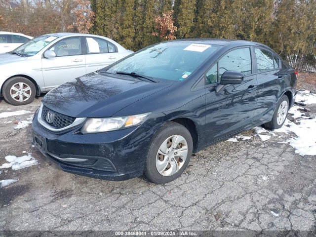 2014 HONDA CIVIC LX VIN: 2HGFB2F50EH540147
