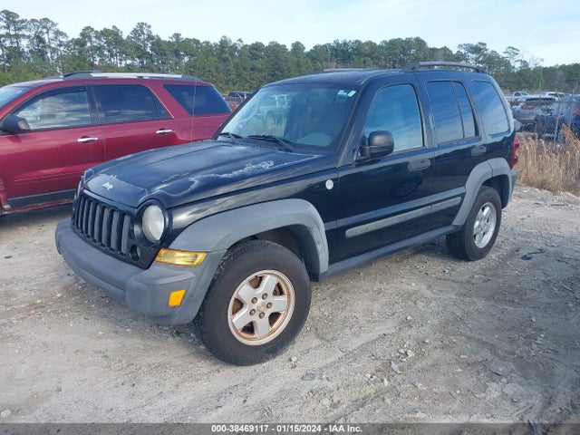 2007 JEEP LIBERTY SPORT VIN: 1J4GL48K37W539541