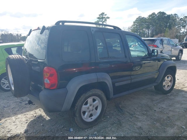 2007 JEEP LIBERTY SPORT VIN: 1J4GL48K37W539541