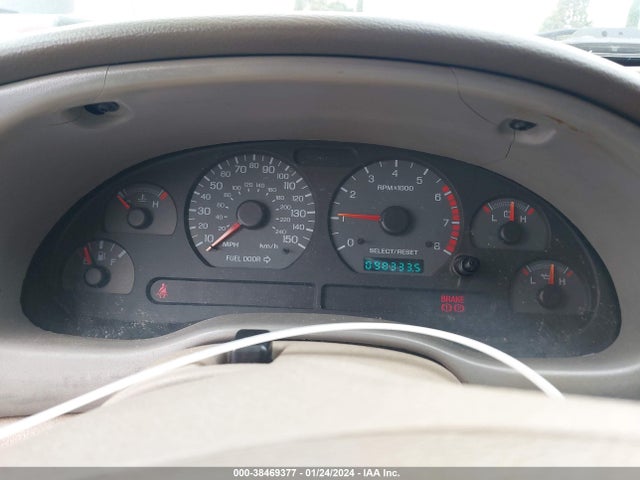 2000 FORD MUSTANG GT VIN: 1FAFP42X8YF262595