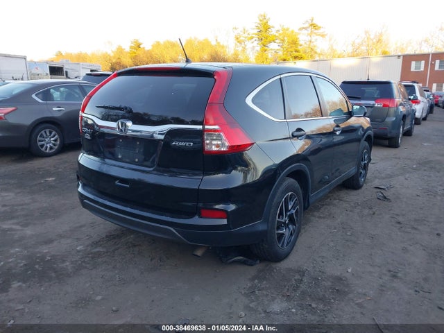 2016 HONDA CR-V SE VIN: 5J6RM4H46GL120317