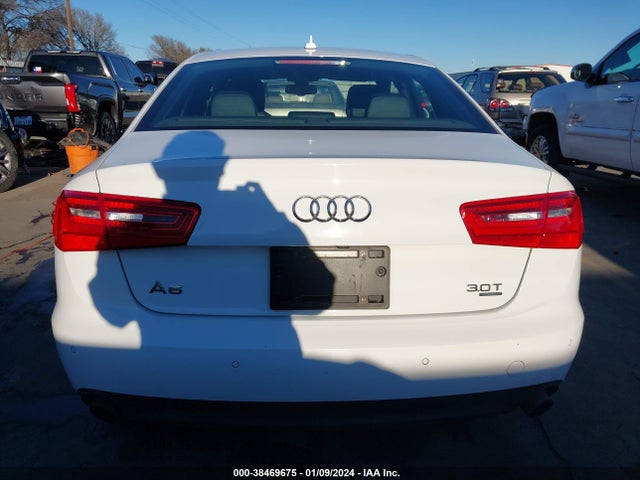 2012 AUDI A6 3.0 PREMIUM VIN: WAUGGAFC4CN136394