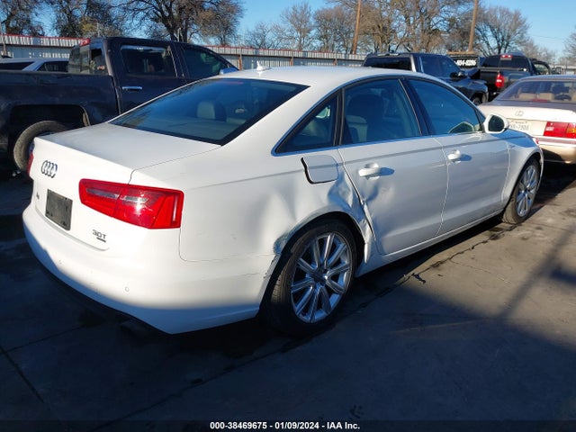 2012 AUDI A6 3.0 PREMIUM VIN: WAUGGAFC4CN136394
