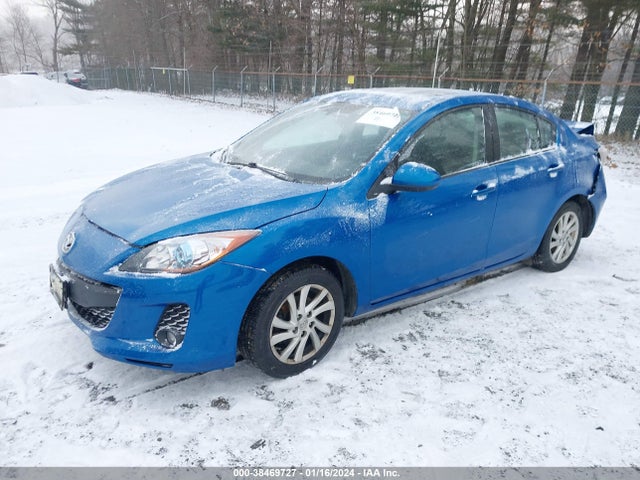 2012 MAZDA MAZDA3 I GRAND TOURING VIN: JM1BL1W76C1606492