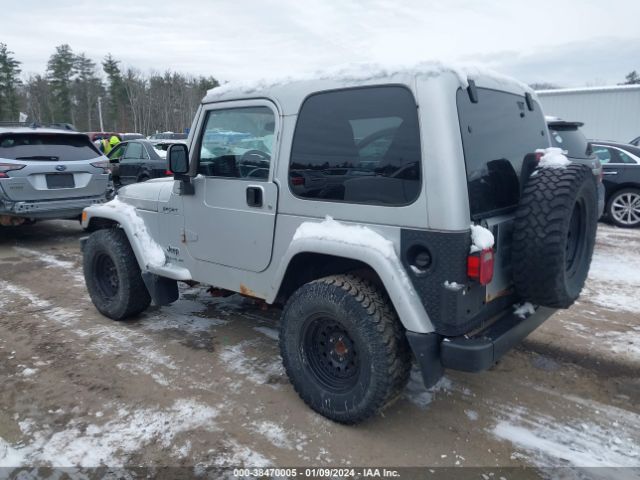 2003 JEEP WRANGLER 1J4FA49SX3P364497 Photo 2
