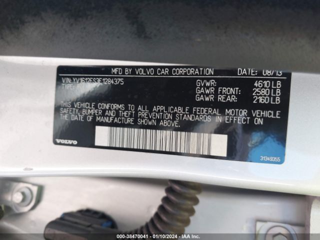 YV1612FS3E1284375 Volvo S60