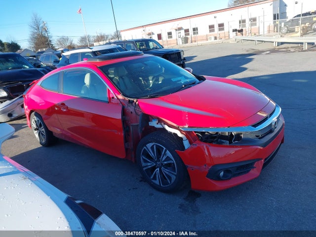 Honda Civic Ex-l 2017 2HGFC3B78HH354323 Image 1