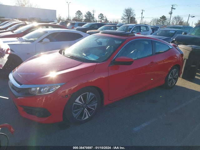 Honda Civic Ex-l 2017 2HGFC3B78HH354323 Image 2