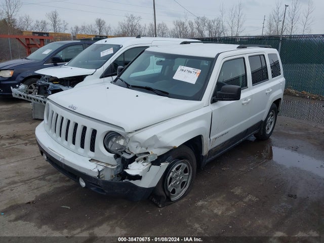 2013 JEEP PATRIOT SPORT VIN: 1C4NJPBAXDD272412