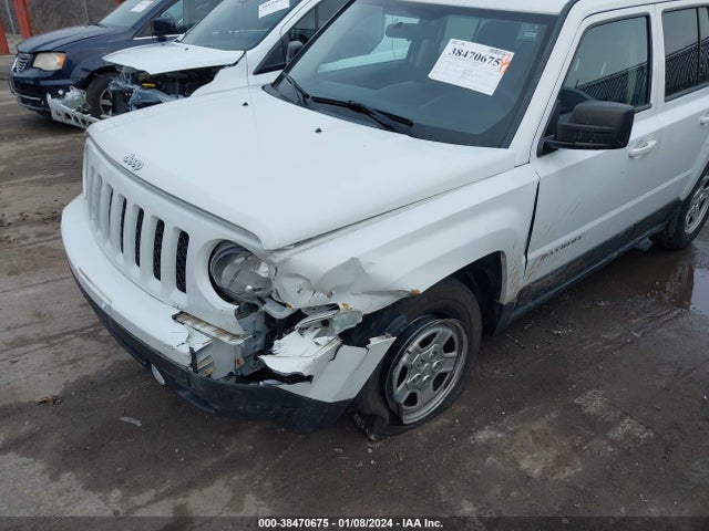 2013 JEEP PATRIOT SPORT VIN: 1C4NJPBAXDD272412