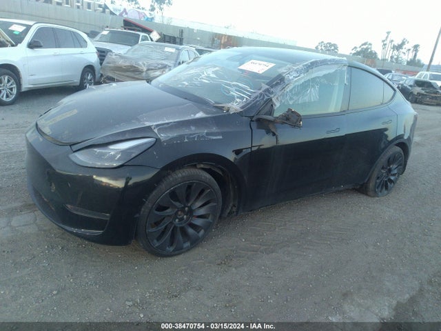 2021 TESLA MODEL Y 5YJYGDEF8MF266649 Photo 1
