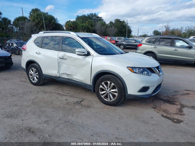 2016 NISSAN ROGUE SV VIN: KNMAT2MT6GP719721