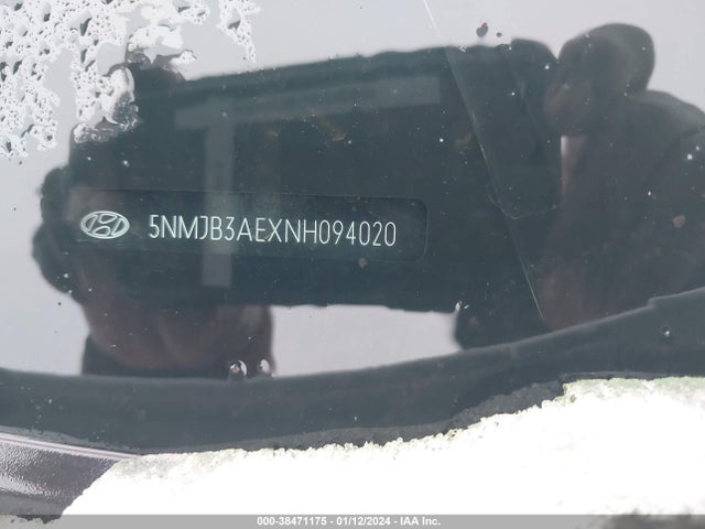 Hyundai TUCSON SEL 2022 5NMJB3AEXNH094020 Image 9