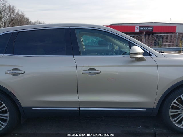 2017 LINCOLN MKX RESERVE VIN: 2LMPJ6LR8HBL29712