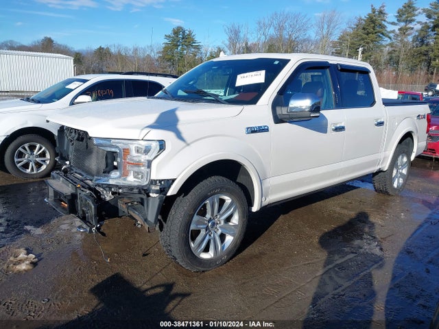 2018 FORD F-150 PLATINUM VIN: 1FTEW1EG1JFD04341