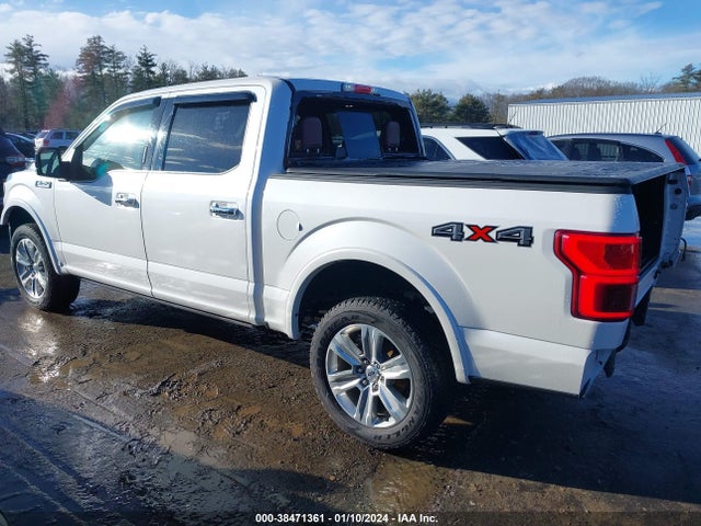 2018 FORD F-150 PLATINUM VIN: 1FTEW1EG1JFD04341