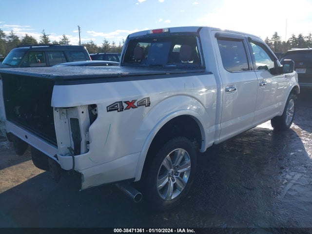 2018 FORD F-150 PLATINUM VIN: 1FTEW1EG1JFD04341