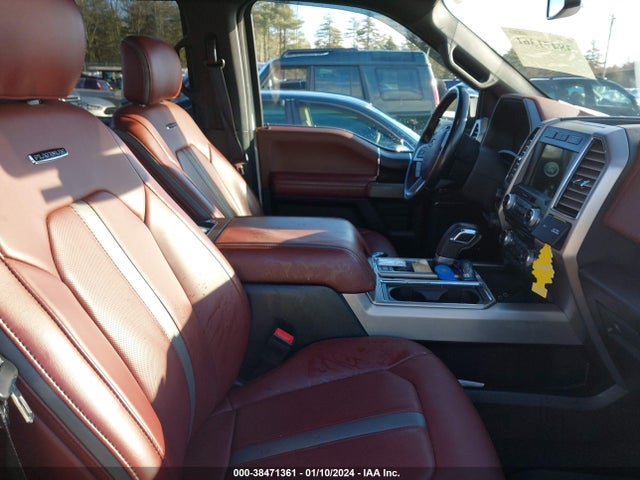 2018 FORD F-150 PLATINUM VIN: 1FTEW1EG1JFD04341