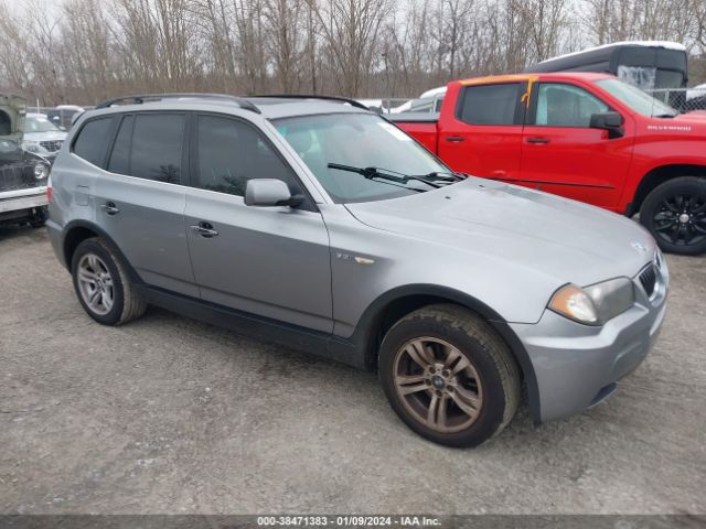 Auction sale of the 2006 Bmw X3 3.0i, vin: WBXPA934X6WD31033, lot number: 38471383