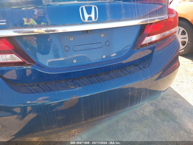 2014 HONDA CIVIC LX VIN: 19XFB2F55EE025753