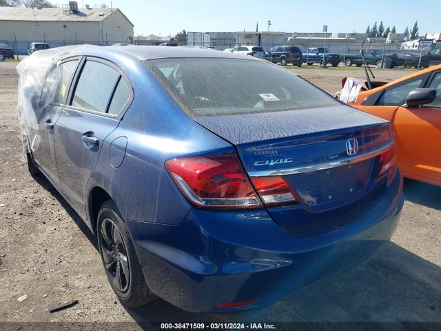 2014 HONDA CIVIC LX VIN: 19XFB2F55EE025753