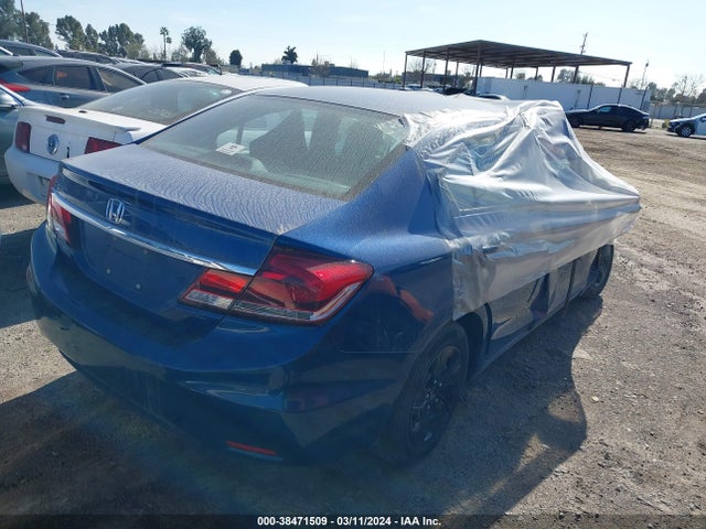 2014 HONDA CIVIC LX VIN: 19XFB2F55EE025753